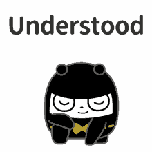 understood ok gotcha understand ninja bear