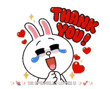 Cony Thank You GIF - Cony Thank You Grateful GIFs