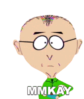 Mmkay Mr Mackey Sticker - Mmkay Mr Mackey South Park Stickers