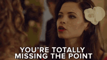You'Re Totally Missing The Point! - Witches Of East End GIF