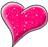 Heart Pink Sparkles Sticker - Heart Pink Sparkles Pink Heart Stickers