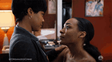Kiss On The Forehead Ayanna Bell GIF - Kiss On The Forehead Ayanna Bell Dana Wheatley GIFs