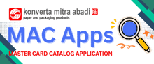 a mac apps master card catalog application poster