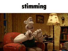 Stimming Wallace And Gromit GIF - Stimming Stim Wallace And Gromit GIFs