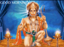Hanuman Good Morning GIF