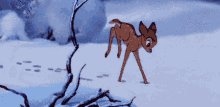 Funny Snow GIF - Funny Snow Bambi GIFs