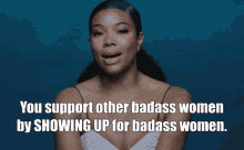 Support Other Women Badass GIF