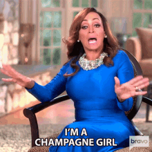 Im A Champagne Girl Drinker GIF