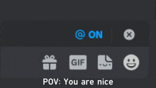 Discord Pings Off GIF - Discord Pings Off Pov You Are Nice GIFs