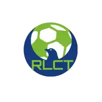 a blue and green logo for rlct