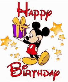 誕生日 ディズニー GIF - Happy Birthday Disney Birthday GIFs