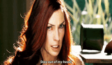 Stay Out Of My Head Jean Grey GIF - Stay Out Of My Head Jean Grey Xmen GIFs