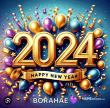 New Year Wishes 2024 Happy New Year 2024 Wishes GIF
