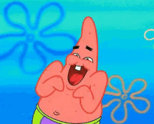 Patrick Getting A Good Snicker In GIF - Snickering Laughing Laugh GIFs