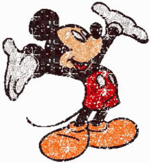 Favorite Person Mickey Mouse GIF - Favorite Person Mickey Mouse Glitter GIFs