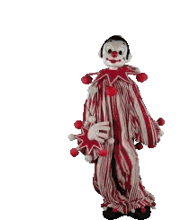 Clown Puppet Sticker - Clown Puppet Jig Stickers