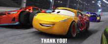 cars cruz ramirez thank you thanks cars3