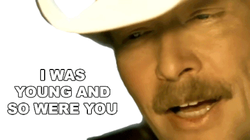I Was Young And So Were You Alan Jackson Sticker - I Was Young And So Were You Alan Jackson Remember When Song Stickers
