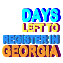 today is the last day register to vote register to vote in georgia ga atl