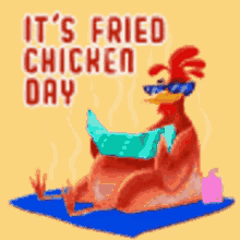 Fried Chicken Crispu Chicken GIF - Fried Chicken Crispu Chicken GIFs