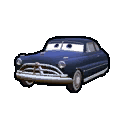 Doc Hudson Icon Sticker - Doc Hudson Icon Cars Movie Stickers