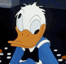 Donald Duck Eyes GIF - Donald Duck Eyes Rolling GIFs