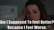 Station 19 Carina Deluca GIF - Station 19 Carina Deluca Am I Supposed To Feel Better GIFs