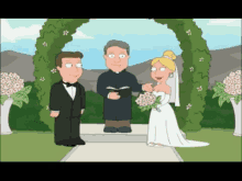 Cartoon Calvacade GIF - Family Guy Shitty Wedding Wedding GIFs