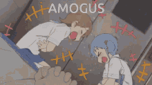 Nichijou Amongus GIF - Nichijou Amongus Amogus GIFs