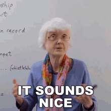It Sounds Nice Gill GIF - It Sounds Nice Gill Engvid GIFs