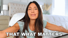 That What Matters Shea Whitney GIF - That What Matters Shea Whitney That'S What Counts GIFs