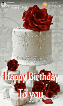 Happy Birthday Imoni! Elegang Sparkling Cupcake GIF Image. — Download on  Funimada.com