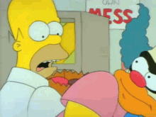 Homer Dives Into Chips GIF - Homer Dives Into Chips Robbery GIFs