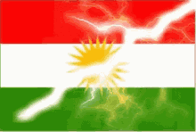 Kurdistan Flag GIF - Kurdistan Flag GIFs