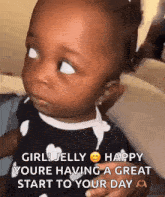 Little Black Girl Eyes Wide Can'T Stop Looking GIF