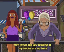 Fanny Bobs Burgers GIF - Fanny Bobs Burgers What Are You Looking At GIFs