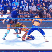 Sasha Banks Bayley GIF