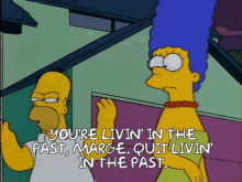 Simpsons Living In The Past GIF - Simpsons Living In The Past Quit It GIFs