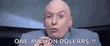 Dr Evil One Billion Dollars GIF - Dr Evil One Billion Dollars Haha GIFs