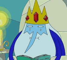 adventure time eyebrows ice king