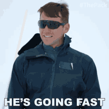 Hes Going Fast The Pack GIF - Hes Going Fast The Pack Hes Quick GIFs