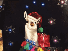 Ugly Christmas Sweater Llama GIF