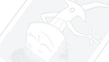 a cartoon drawing of a bird with a long beak
