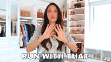 Run With That Shea Whitney GIF - Run With That Shea Whitney Go With It GIFs
