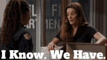 Station19 Carina Deluca GIF - Station19 Carina Deluca I Know We Have GIFs