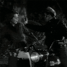 Slapping Your Face Kathie Bleeker GIF - Slapping Your Face Kathie Bleeker The Wild One GIFs