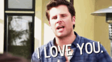 I Love You - Psych GIF