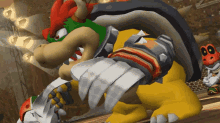 Mario Strikers Charged Bowser GIF