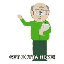 get out of here herbert garrison south park s8e8 douche and turd