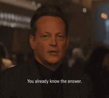 You Know The Answer Stop Asking GIF - You Know The Answer Stop Asking Vince Vaughn GIFs
